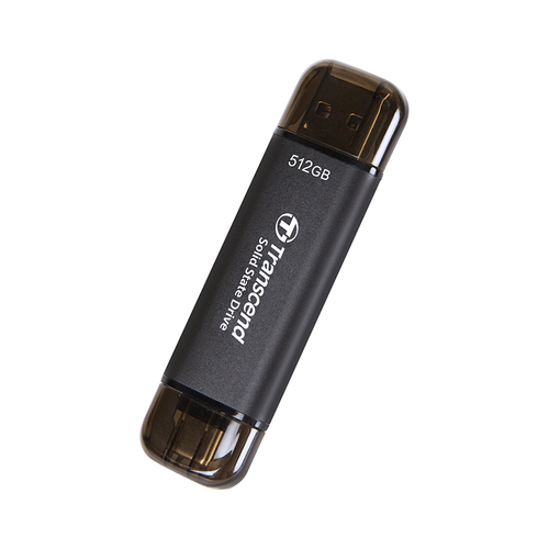 Transcend ESD310C Portable SSD 512GB (Black) – Challenger Singapore
