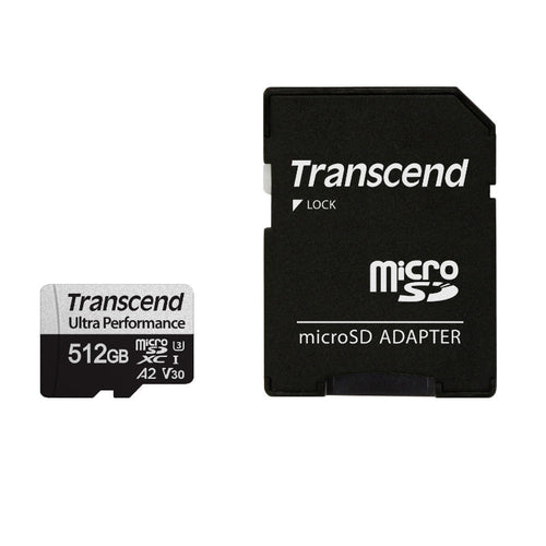 Transcend 340S microSD A2 with Adapter - 512GB