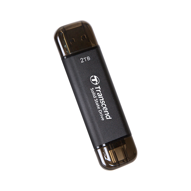 Transcend ESD310C Portable SSD 2TB (Black)