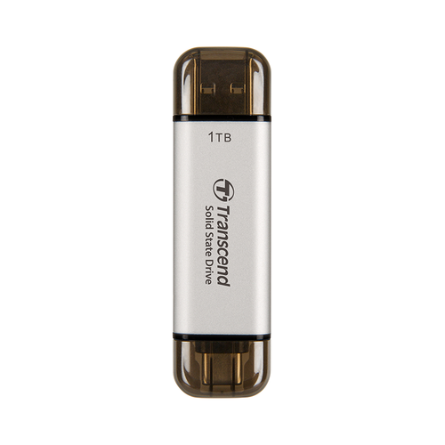 Transcend ESD310S Portable SSD 1TB (Silver)