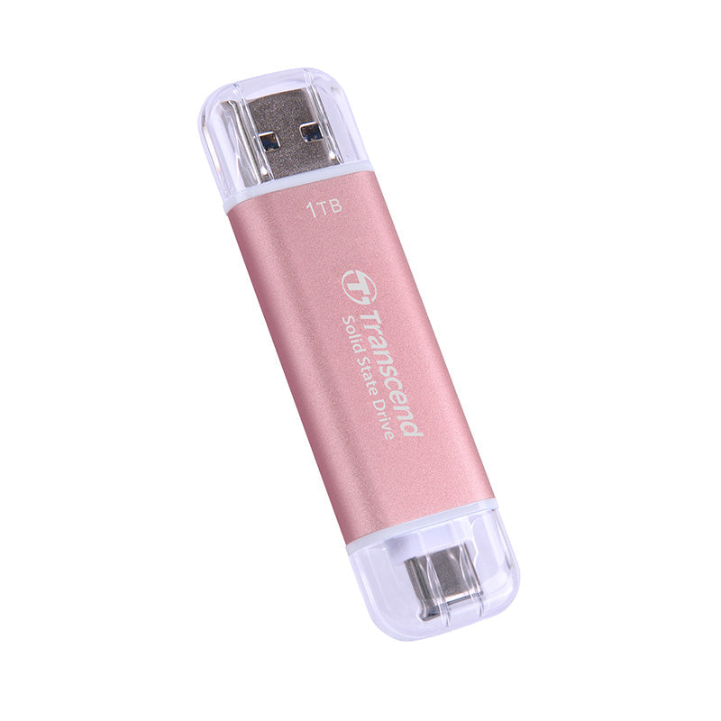 Transcend ESD310P Portable SSD 1TB (Pink)