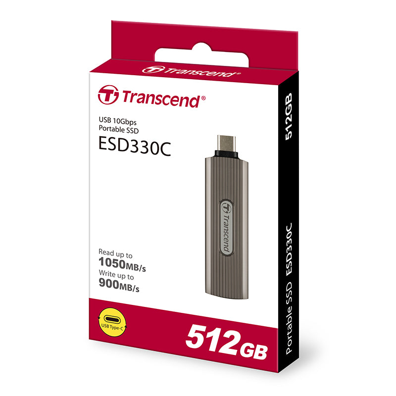 Transcend ESD330C 512GB USB-C Portable SSD