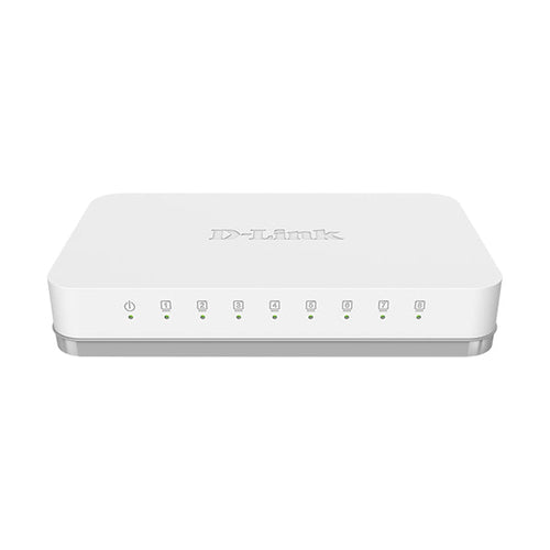 D-Link DGS-1008A 8-port 10/100/1000Mbps Unmanaged Gigabit Switch
