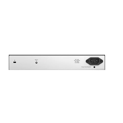 D-Link EasySmart 24-Port Gigabit Switch with 12 PoE+ Ports