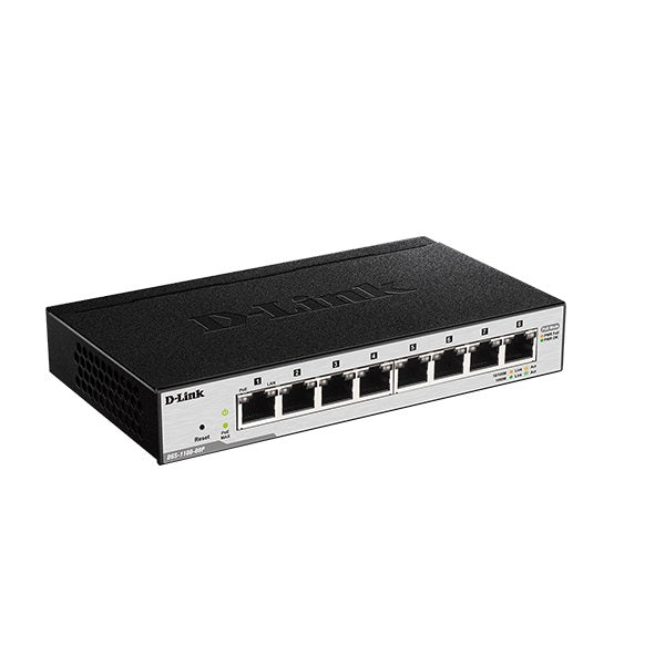D-Link 8-Port EasySmart Gigabit Ethernet PoE Switch
