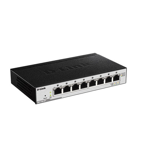 D-Link 8-Port EasySmart Gigabit Ethernet PoE Switch
