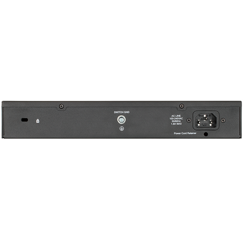 D-Link 18-Port Gigabit Smart Managed PoE Switch with 16 PoE and 2 Combo RJ45/SFP ports (130W PoE budget)