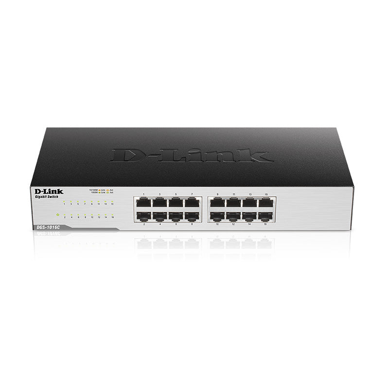 D-link DGS-1016C 16-Port Gigabit Unmanaged Switch