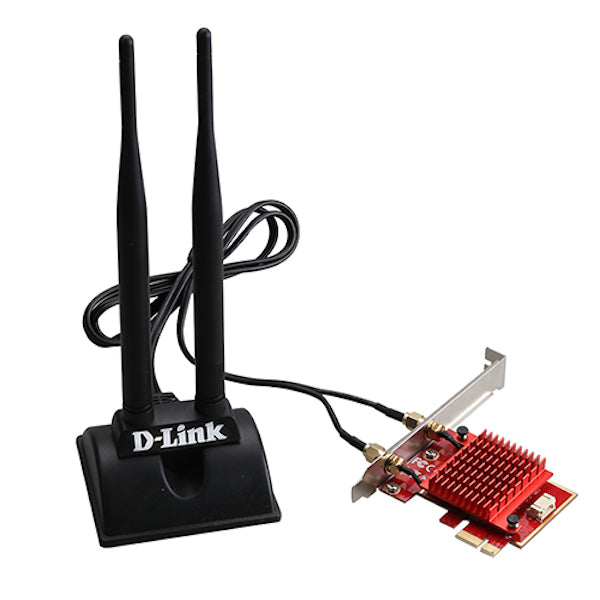D-Link DWA-X582 AX3000 Wi-Fi 6 PCle Adapter with Bluetooth 5.1