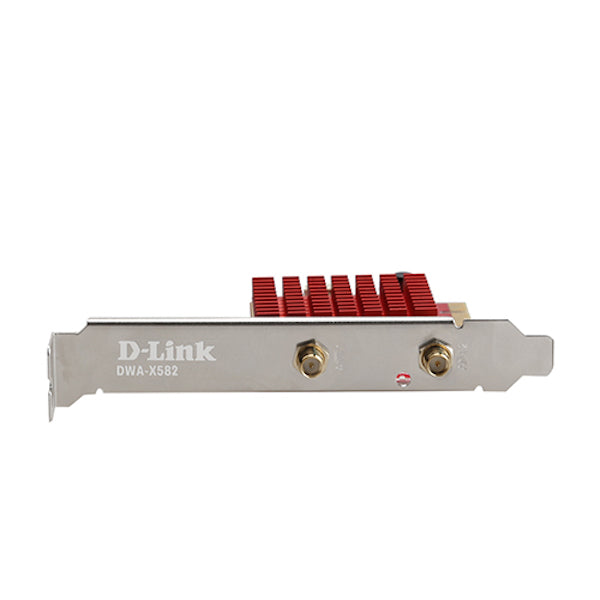 D-Link DWA-X582 AX3000 Wi-Fi 6 PCle Adapter with Bluetooth 5.1