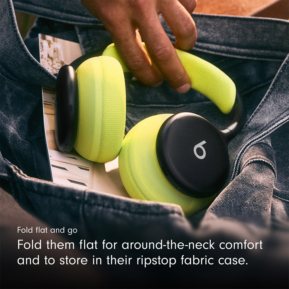 Beats 360 Over-Ear Headphones Black with Black Knit Cushions