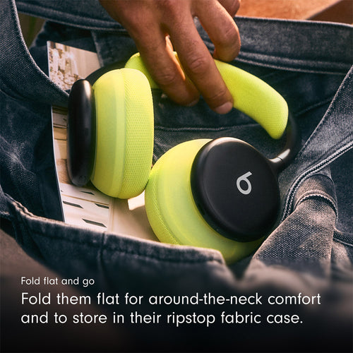 Beats 360 Over-Ear Headphones Black with Black Knit Cushions
