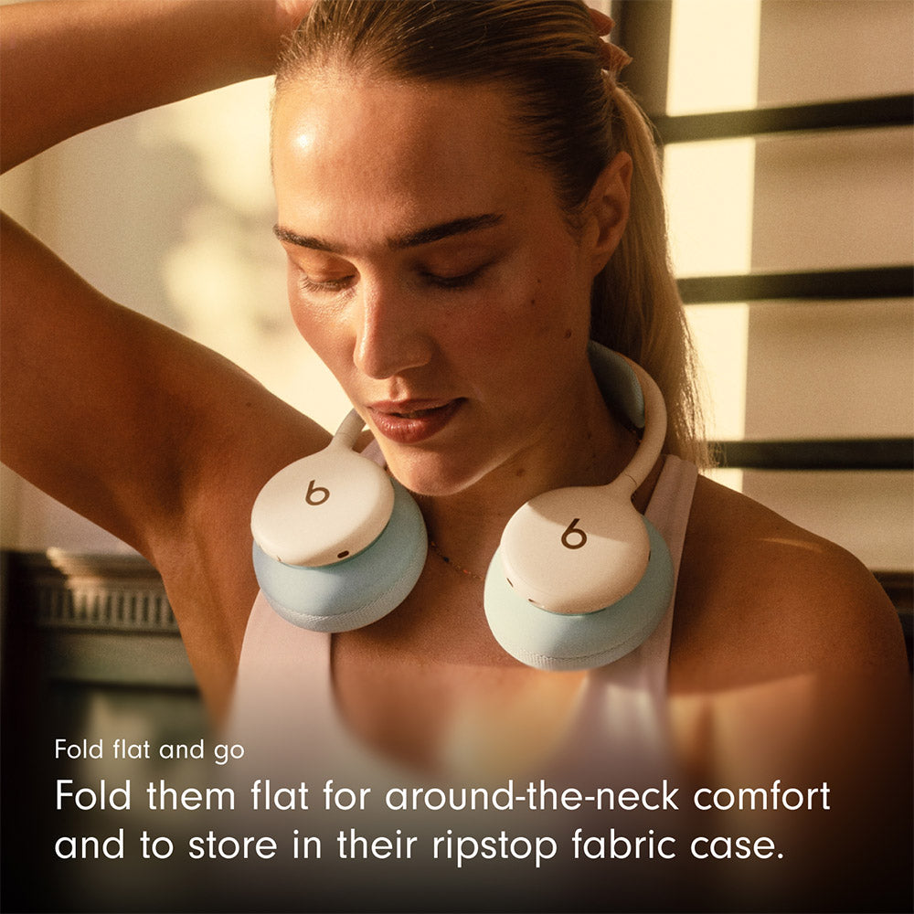 Beats 360 Over-Ear Headphones Sky with Sky Knit Cushions
