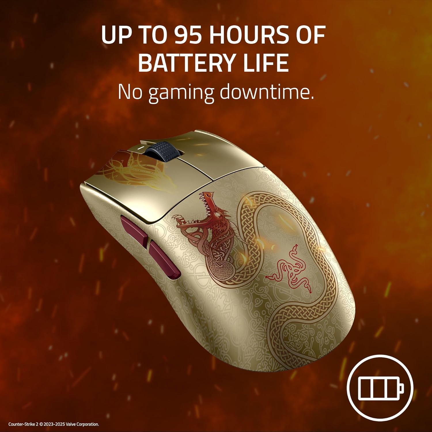 美品 razer Viper V3 Pro Counter-Strike 2 Razer Viper V3 Pro Wireless Gaming Mouse (Counter-Strike 2 Edition