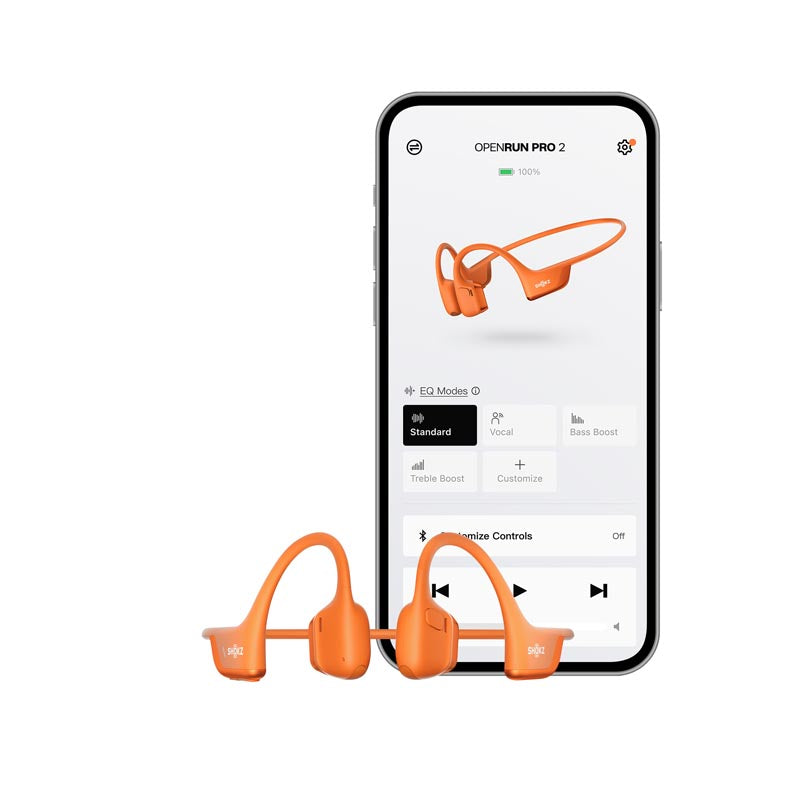 Shokz OpenRun Pro 2 Mini BT Headphones Orange – Challenger Singapore