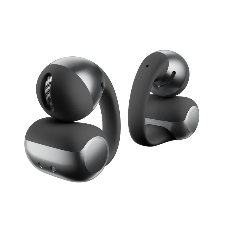 SHOKZ OPENDOTS ONE ブラック SHOKZ OpenDots ONE Open Ear Headphones, Premium Dolby Audio 6.5g