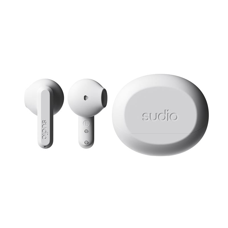 Sudio A3 Wireless Earbuds - White