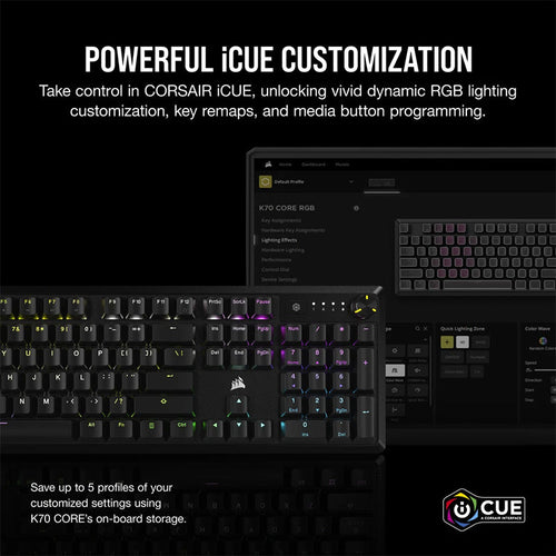 Corsair K70 Core RGB Gaming Keyboard