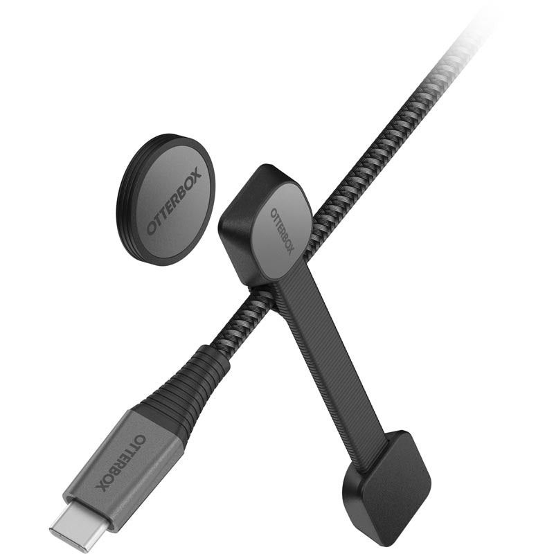 Otterbox OB-78-80888 PD60W C to C Cable 2M with Magnetic Cable Management (Black)