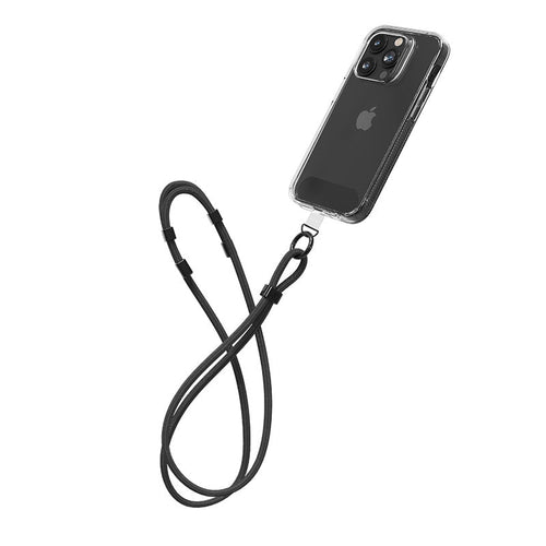 Zagg ZG-702213423 Univeral Phone Lanyard (Solid Black)