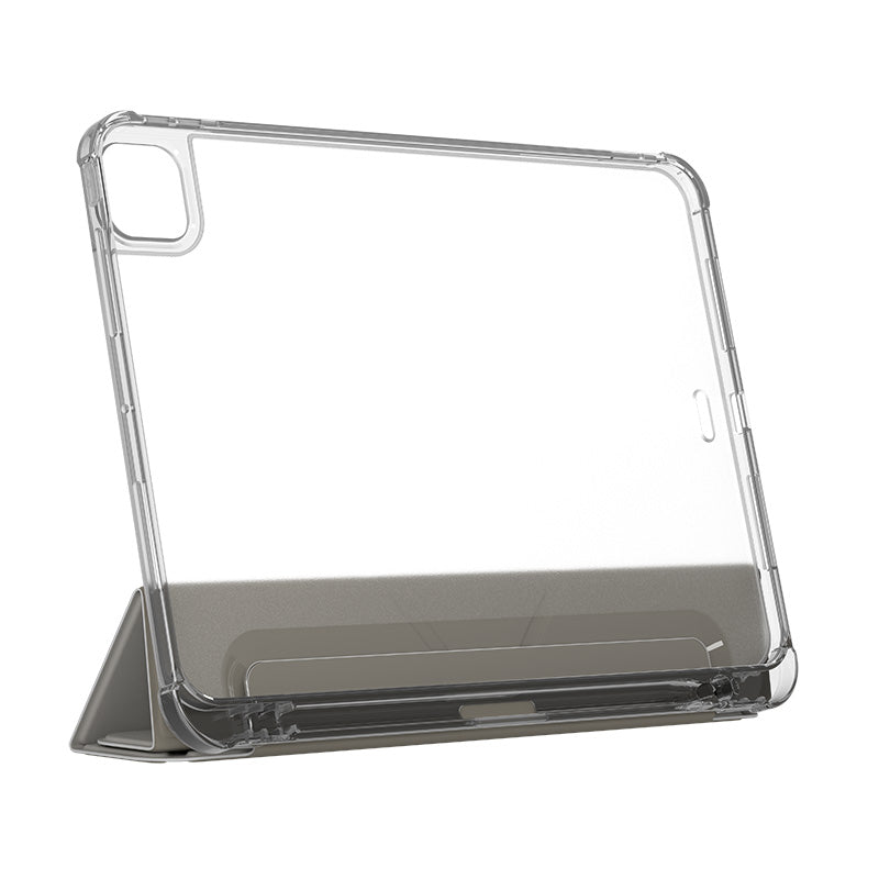 ZAGG ZG-702315629 iPad Pro 13 2024 Hampton Folio Case (Light Grey)