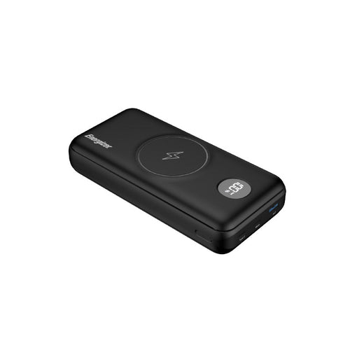 Energizer QE20013PQ 20000mAh Wireless Powerbank with LCD display (Black)