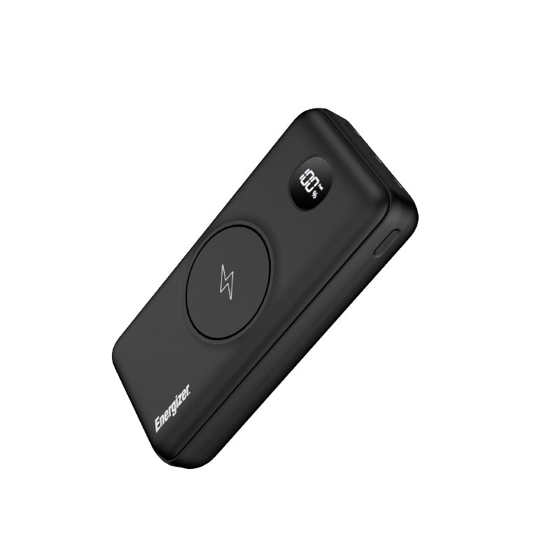 Energizer QE20013PQ 20000mAh Wireless Powerbank with LCD display (Black)