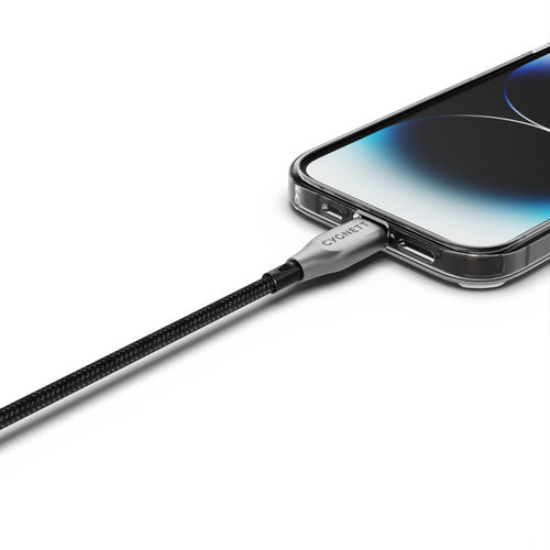 Cygnett CY4669PCCCL Armoured Lightning To USB-C Cable 2M (Black)