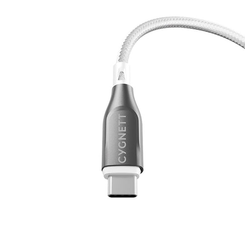 Cygnett CY4675PCTY Armoured 2.0 C to C Cable 1M (White)