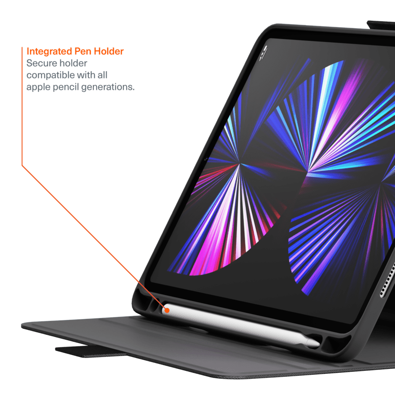 Cygnett CY4972TEKVI iPad Pro 11 2024 TekView Case (Black)