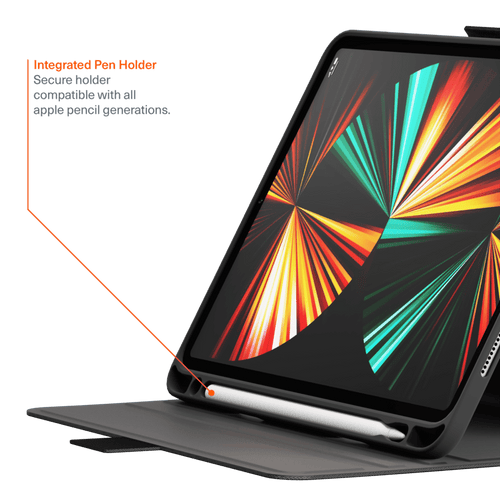 Cygnett CY4976TEKVI iPad Pro 12.9 2024 TekView Case (Black)