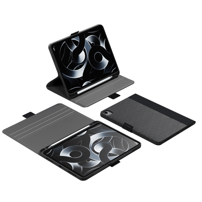 Cygnett CY4977TEKVI iPad Air 2024 & Pro 12.9 (2022) TekView Case (Black)