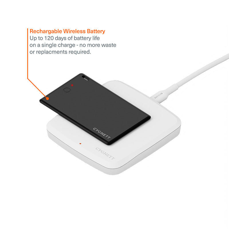 Cygnett CY5082CYBTT Voyager Bluetooth TravelTag with Wireless Recharging - Black