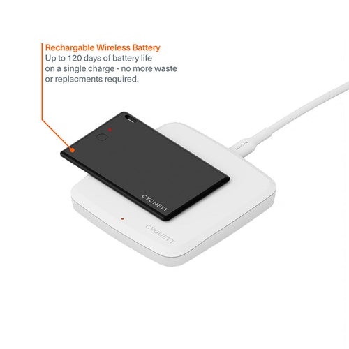 Cygnett CY5082CYBTT Voyager Bluetooth TravelTag with Wireless Recharging - Black