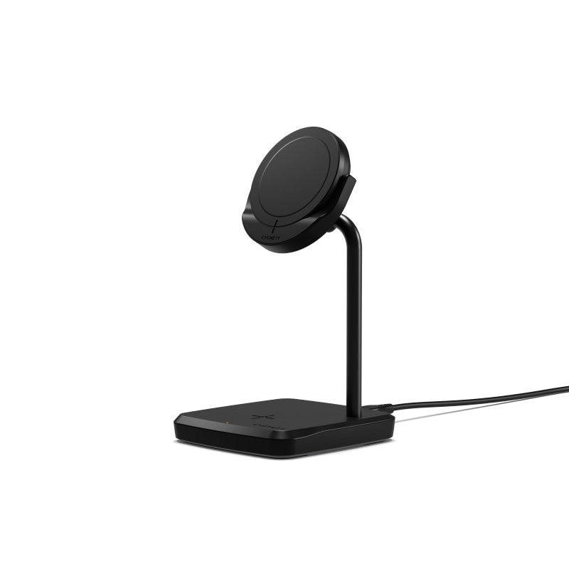 Cygnett CY5098BUNCP Qi2.0 2-In-1 Charge Base (Black)