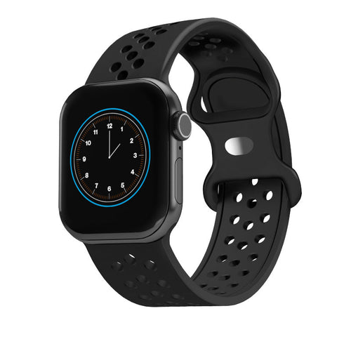 Cygnett Apple Watch Sports Band 42/44/45/46/49mm (Black)