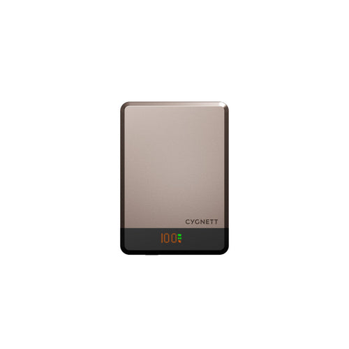 Cygnett 10K Magslim Magnetic Wireless Power Bank (Gold)