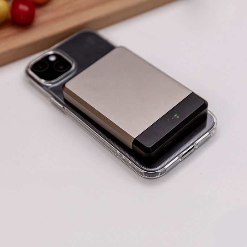 Cygnett 10K Magslim Magnetic Wireless Power Bank (Gold)