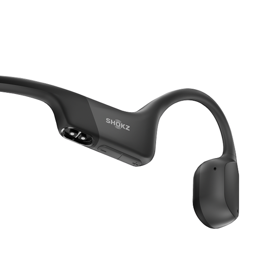 Shokz OpenRun Bone Conduction Open-Ear Headphones (Black)