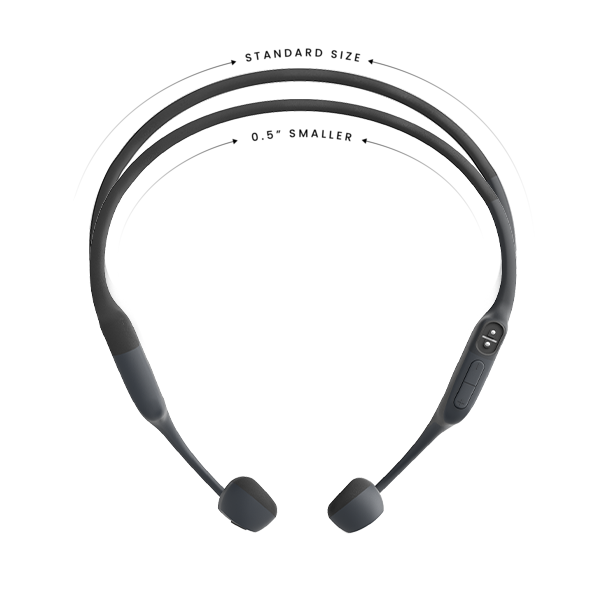 SHOKZ OPENRUN ブラック Shokz OpenRun Mini Bone Conduction Open-Ear Headphones (Black