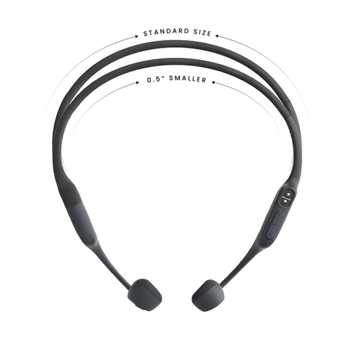 Shokz OpenRun Mini Bone Conduction Open-Ear Headphones (Black