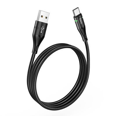 HOCO U93 Shadow Type-C USB Cable (Black)