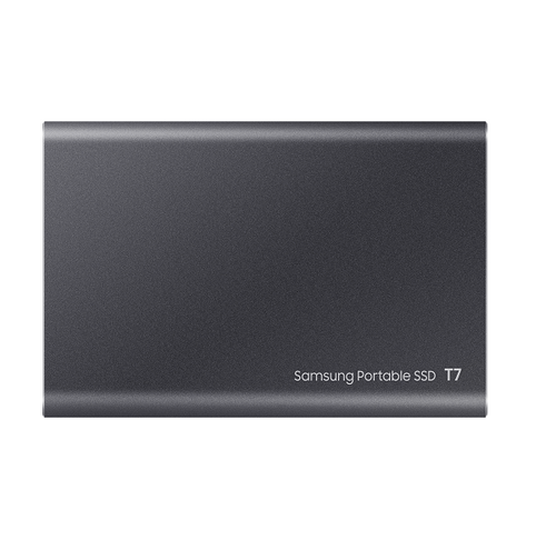 SAMSUNG T7 PORTABLE SSD 1TB  (Titan Grey)