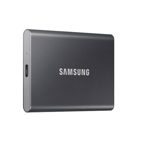 SAMSUNG T7 PORTABLE SSD 1TB  (Titan Grey)