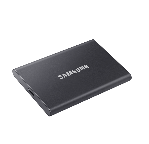 SAMSUNG T7 PORTABLE SSD 1TB  (Titan Grey)