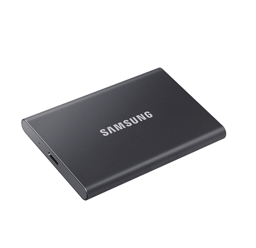 SAMSUNG T7 PORTABLE SSD 1TB  (Titan Grey)