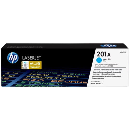 HP 201A Cyan LaserJet Toner Cartridge (CF401A)