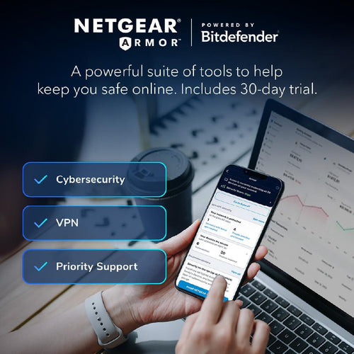 Netgear RBE373 Orbi 370 Dual-Band Wi-Fi 7 Mesh System (3-Pack)