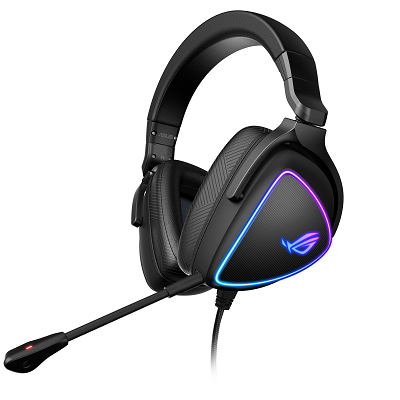 ASUS ROG Delta S USB-C Gaming Headset with AI Noise-Canceling Mic