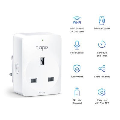 TP-Link Tapo P100 Mini Smart Wi-Fi Socket (4-Pack)